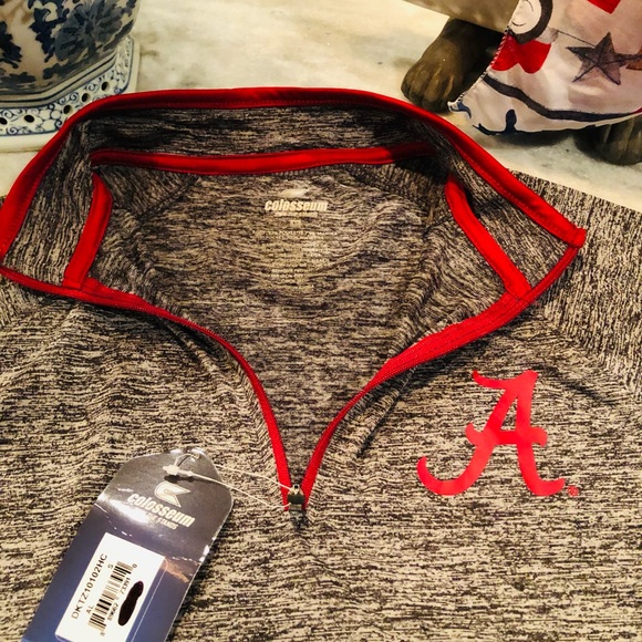 ALABAMA 3/4 zip Pullover Jacket S NWT! 2B1 - Picture 4 of 8